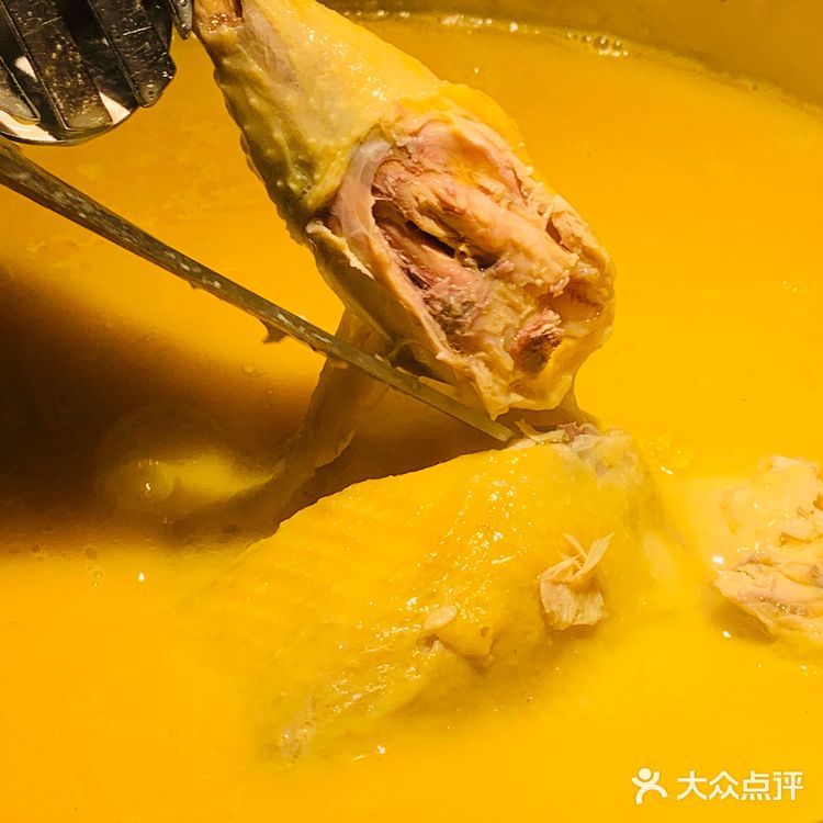 西安养生花胶鸡火锅No.1🍲八小时慢熬鸡汤口感浓郁YYDS！