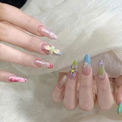 点击看大图 -桃色美甲沙龙