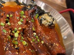 -明洞阿姨·韩式酱蟹烤肉·创意料理(三元桥店)