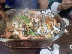 -百丰园海鲜烧烤农家菜(威·至海港湾店)