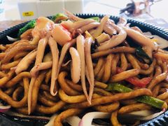 铁板海鲜炒面-长隆海洋王国-海洋大街餐厅