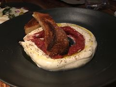 自製乳清芝士配草莓醬-Mercato莫卡多露台餐厅与酒吧(K11店)