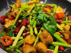 干锅肥肠-阿明小菜·海鲜·上海菜(梅陇华理店)