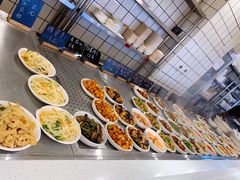 自助取餐区-七食九号食堂(东丽空港店)