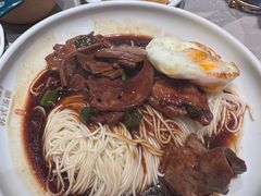爆炒猪肝面-松鹤楼面馆(天一广场店)