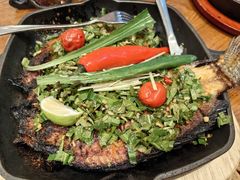 傣味香茅草烤罗非鱼-云海肴·汽锅鸡·云南菜(天山百盛优客店)