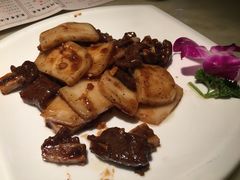 牛仔骨炒年糕-绿茶餐厅(广州天河城店)