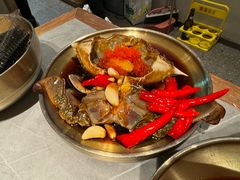 -草家酱蟹炭火烤肉店(珲春南路一店)