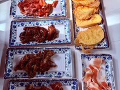 鸡蛋炸馒头片-大槐树烤肉馆