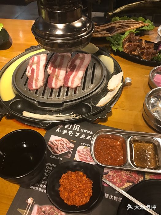 首尔炭火烤肉韩国料理特级雪花牛肉图片 - 第113张