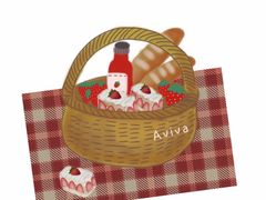 草莓盒子蛋糕-艾加柒克蛋糕茶歇甜品台(春熙路店)