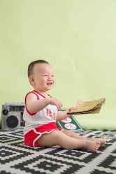 点击看大图 -大树儿童摄影