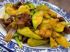 丝瓜炒鹅杂-下村新强记烧鹅店