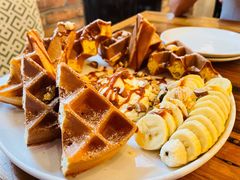 香蕉脆果仁华夫饼-西关84·History·Art·Cafe