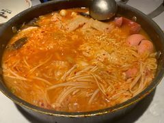 部队年糕火锅-七八冷面·延边朝鲜族美食(欢乐谷店)