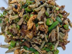 扑豆角炒肉-福巷湘食小馆·猛火现炒(上海首店)