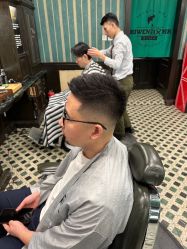-海文先生国潮烫染男士理发馆