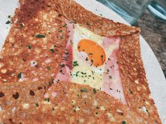 巴黎火腿鸡蛋芝士蘑菇可丽饼-RAC BAR(安福路店)