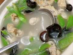 骨汤面筋烩丝瓜-东方饺子王(新奥购物中心店)