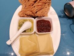 豆皮卷馓子-满园春酒楼(庐江路店)