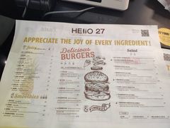 菜单-HELLO 27 意面·沙拉·帕尼尼