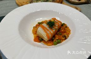 Cod with Rice Noodles