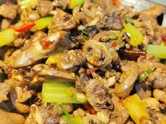 干锅鸽三宝-华盛园卷子王农家菜水库鱼