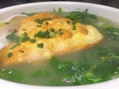 豌豆尖鸡蛋汤-庆合府重庆大排档(紫都城店)