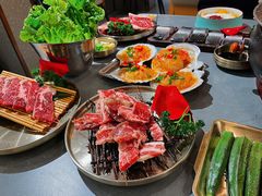 -围炉肉舍•炭烤活鳗•丹东海鲜烤肉(步行街店)