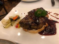 法式香煎鹅肝红酒-莫斯科餐厅