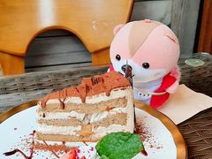 焦糖咖啡蛋糕-layback cafe & bar