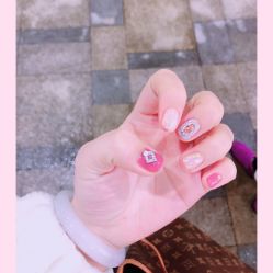 -孔雀手美甲美睫护理