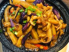 鱼香茄子煲-凤厨顺德水乡凤味馆(大良锦龙路店)