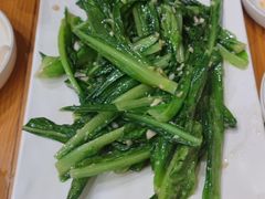 蒜蓉油麦菜-长寿参鸡汤(朝韩风情街店)