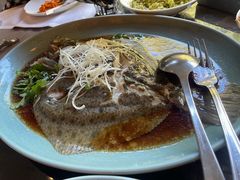 葱油清蒸多宝鱼-西安凯悦酒店·湖畔中餐厅