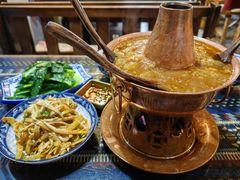 凉拌芭蕉花-蜗牛小馆醉乡民谣云南菜(惠新西里店)