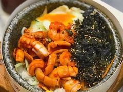 鲜菇时蔬石锅拌饭-京尚道韩式美食屋(海甸岛店)