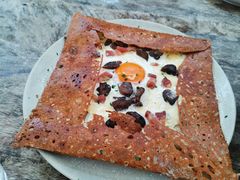 鸡蛋蘑菇熏肉荞麦可丽饼-RAC BAR(安福路店)