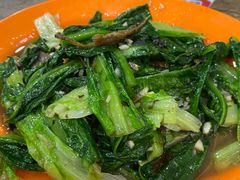 豆豉鲮鱼炒油麦-贞姨美食·老字号海鲜大排档