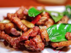 柠檬叶酥小排-老滇山寨•云南特色菜•地方菜•民族风情歌舞表演(金碧店)