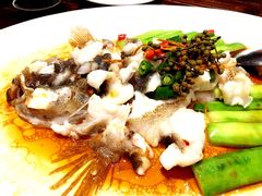 青花椒蒸笋壳鱼-猪肉婆私房菜(容桂总店)