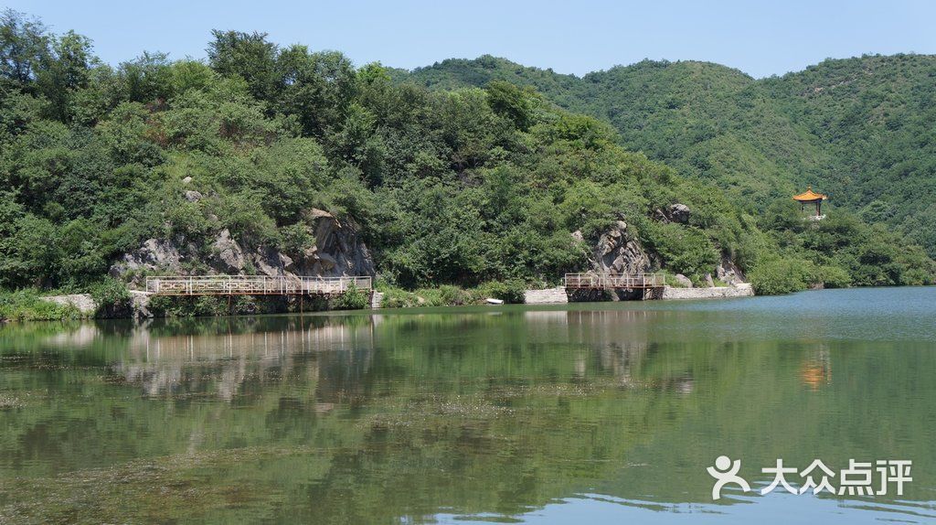 玉渡山自然风景区忘忧湖图片-北京自然风光-大众点评网