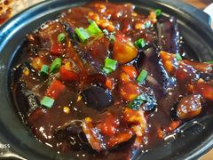 鱼香茄子煲-建国328 本帮小馆·面馆