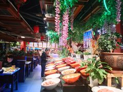 自助取餐区-聚盛源蒸汽海鲜火锅烤肉自助(巨川金海岸购物广场店)