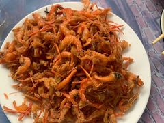 炸河虾-金台阶鱼馆(于桥水库店)