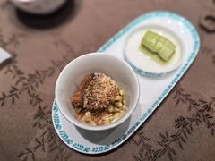 花香脆鳞马头鱼拼玉女瓜-新光酒家·河豚·海鲜·蟹料理(浦东店)