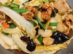 干锅娃娃菜-武庄主特色炒鸡(周恩来纪念馆店)