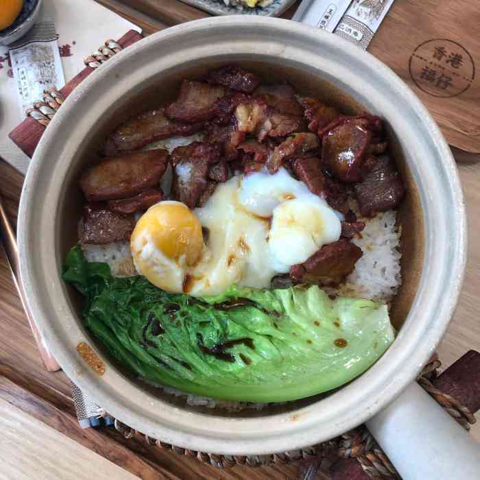 福仔叉烧煲仔饭-"福仔叉烧煲仔饭位于城星美食城负一楼,还好.