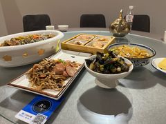 烟竹笋炒腊肠-天龙宝严素食馆(大兴善寺店)