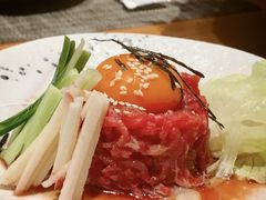 牛肉丝刺身-大岛日本料理铁板烧(南通大饭店)